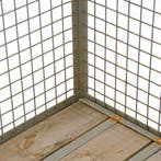 Gitterbox gaascontainer gebruikt met klep 80x120x97cm, Verzenden