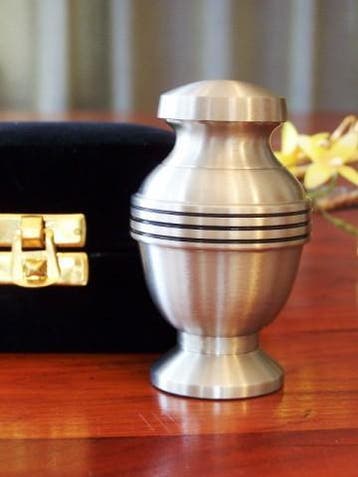 mini urn | brons | urn | uitverkoop | aanbieding | crematie, Ophalen of Verzenden, Nieuw