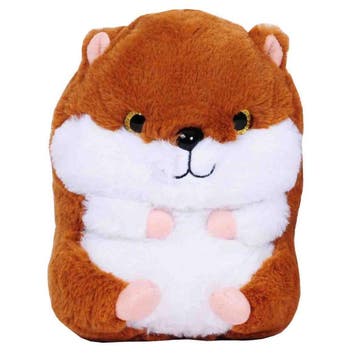 Pluche bruine hamster knuffel - zacht - 19 cm, Kinderen en Baby's, Speelgoed | Knuffels en Pluche, Verzenden, Nieuw