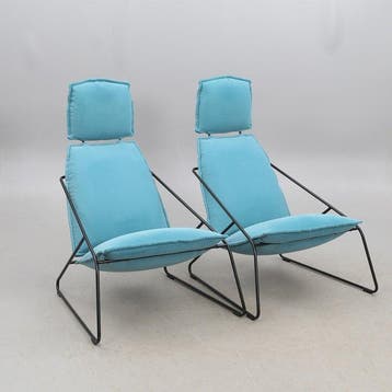 IKEA - Carl Öjerstam - Fauteuil - Villstad - Staal, Textiel