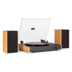 Retourdeal - Audizio RP335BB retro platenspeler - Platenspel, Verzenden, Zo goed als nieuw
