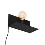 Moderne wandlamp zwart magnetisch verstelbaar - Muro, Verzenden, Nieuw, Modern