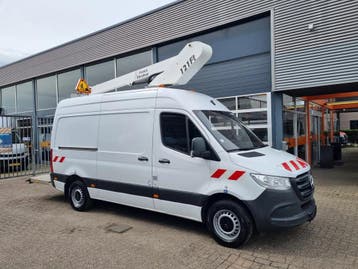 Zakelijke Lease |  Mercedes-Benz Sprinter 316 CDI/ Hoogwerke, Gebruikt, Euro 6, Wit, Mercedes-Benz