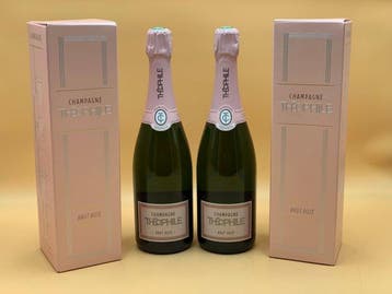 Louis Roederer, Théophile - Champagne Rosé, Brut - 2 Flessen, Verzamelen, Nieuw