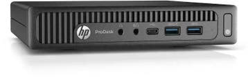 HP ProDesk 600 G2 Mini i-Core i3-6100T 256GB 8GB wifi W10, Hp, 2 tot 3 Ghz, 8 GB, Virtual Reality