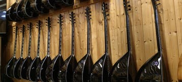 Saz Baglama NIEUW met jack, hoes, extra snaren en mizraplar, Ophalen of Verzenden, Nieuw, Luit, Saz of Bouzouki