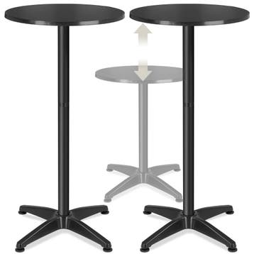Aluminium bistrotafel Ø 60 cm, Verzenden, Nieuw