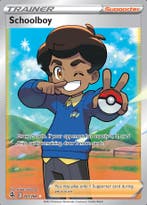 Schoolboy 261/264 full art (Fusion Strike), Hobby en Vrije tijd, Verzamelkaartspellen | Pokémon, Ophalen of Verzenden, Nieuw, Losse kaart