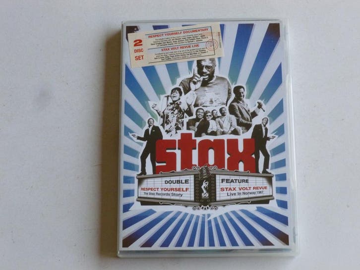 Stax - Respect Yourself Documentary + Live (2 DVD), Cd's en Dvd's, Dvd's | Muziek en Concerten, Zo goed als nieuw, Ophalen of Verzenden