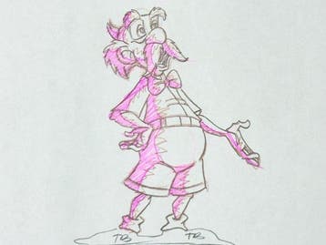 Walt Disney - Originele animatie-tekening - The Legend of, Nieuw