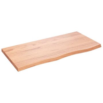 Wastafelblad 100x50cm Eiken | Retourdeal 41% Korting, 100 tot 150 cm, Overige typen, Ophalen of Verzenden, Zo goed als nieuw