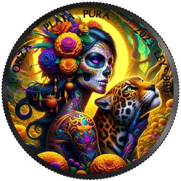 Mexico. 1 Onza 2023 Dia de los Muertos - Special Edition