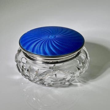 Broadway&Co - Doos - Art Deco - Grote make-up- en, Antiek en Kunst, Antiek | Goud en Zilver