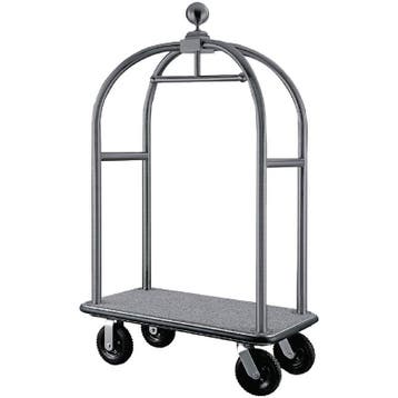 Lobby trolley RVS | Hangrail | 1120x610x1910(h)mm Bolero, Verzenden, Nieuw in verpakking