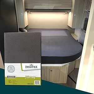 Queensbed/Eilandbed Jersey hoeslaken - wit, lichtgrijs,zand, Huis en Inrichting, Slaapkamer | Beddengoed, Eenpersoons, Verzenden