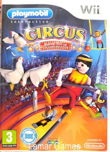 Circus  playmobil interactive (wii tweedehands game), Ophalen of Verzenden, Zo goed als nieuw