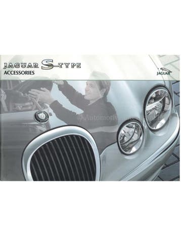 1999 JAGUAR S TYPE ACCESSOIRES BROCHURE ENGELS, Nieuw, Author