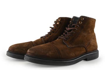 Manfield Veterboots in maat 47 Bruin, Manfield, Bruin, Verzenden, Boots