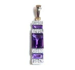 Zonder minimumprijs - Hanger - 14 karaat Geel goud - 1.05ct.