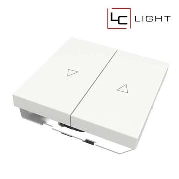 LC-LIGHT | JALOEZIESCHAKELAAR | WIT, Nieuw