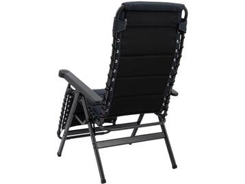 Crespo AP/232 - Relaxstoel - Luxe verstelbaar - Grijs, Caravans en Kamperen, Verzenden, Zo goed als nieuw
