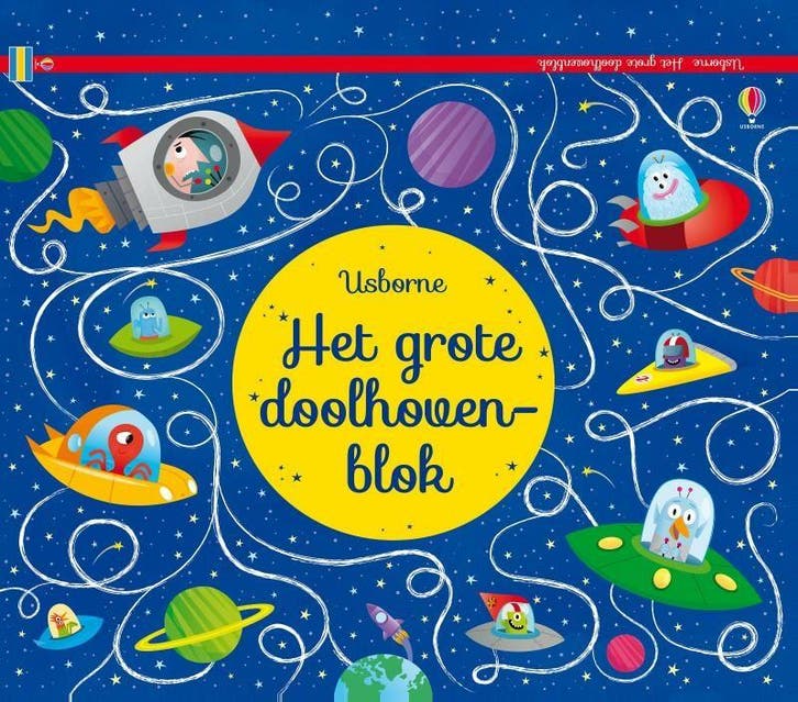 USBORNE GROTE DOOLHOVENBLOK 9781409591870, Boeken, Kinderboeken | Jeugd | 10 tot 12 jaar, Gelezen, Verzenden