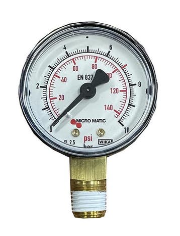 Micro matic drukmeter 0-7 bar, Ophalen of Verzenden