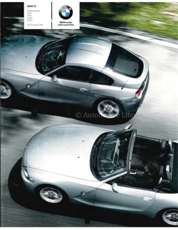 2007 BMW Z4 ROADSTER | COUPE BROCHURE NEDERLANDS, Nieuw, BMW, Author