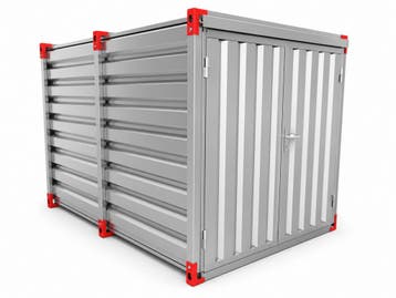 Materiaalcontainer demontabel 3 meter, Ophalen of Verzenden