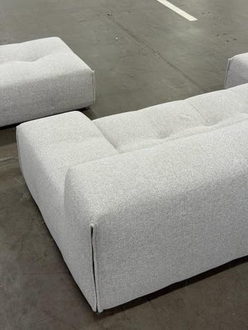 BB Italia Tufty Too Bank | Shitake | Nieuwstaat + Garantie, 250 tot 300 cm, Hoekbank, Ophalen of Verzenden, Zo goed als nieuw