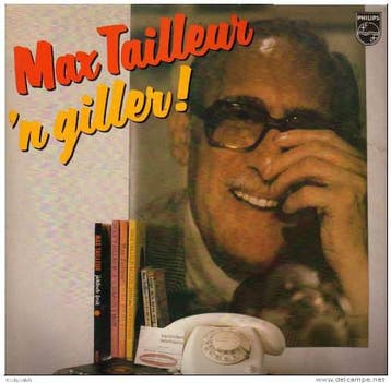 LP gebruikt - Max Tailleur - n Giller!, Cd's en Dvd's, Vinyl | Nederlandstalig, Verzenden, Zo goed als nieuw, Overige formaten