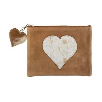 etui hart bruin 22cm, Verzenden, Nieuw