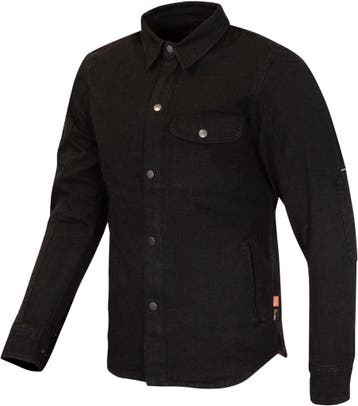 Merlin Porta D30 Canvas Zwart Single Layer Motorshirt, Nieuw met kaartje, Jas | textiel, Merlin, Heren
