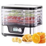 Voedseldroger 5 Lagen – Dehydrator met Timer en Temperatuur, Verzenden, Nieuw