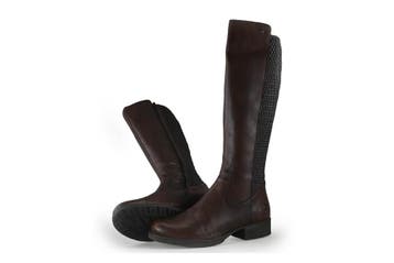 Rieker Laarzen in maat 41 Bruin, Kleding | Dames, Schoenen, Hoge laarzen, Bruin, Verzenden, Zo goed als nieuw