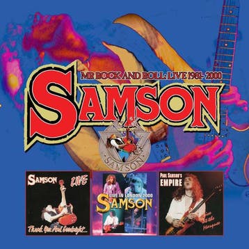 cd - Samson - Mr Rock And Roll: Live 1981-2000 4-CD Box, Verzenden, Nieuw in verpakking
