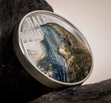 Cookeilanden. 10 Dollars 2023 Half Dome - Ultra High Relief,