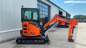 HITACHI ZX26U-5A | Huur | Koop | Huurkoop | Speedlease |, Graafmachine