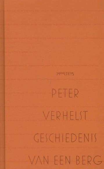 Geschiedenis van een berg - Verhelst, Verzenden, Gelezen