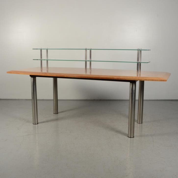 Buffettafel Solidesk - Tijger textuur - 220,5 x 100,5 cm, Zakelijke goederen, Kantoor en Winkelinrichting | Kantoormeubilair en Inrichting