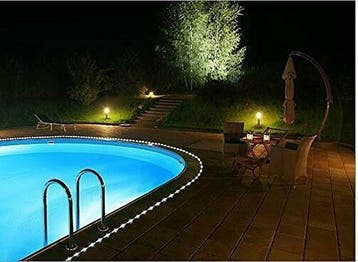 Solar LED lichtslang Rope ledstrip op zonne energie 10 meter, Tuin en Terras, Buitenverlichting, Zonne-energie, Kunststof, Verzenden