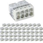 WAGO Lasklem 8-polig 0.5-2.5mm² wit - LED toebehoren - 50 st, Ophalen of Verzenden, Nieuw