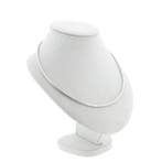 Zilveren slangenschakel ketting, Sieraden, Tassen en Uiterlijk, Kettingen, Ophalen of Verzenden, Gebruikt, Overige kleuren, Zilver