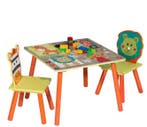 Houten Kindertafel met 2 Stoelen – Speel- en Activiteitenset, Verzenden, Nieuw