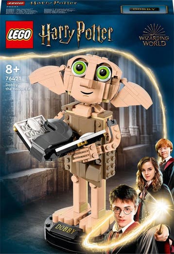 LEGO Harry Potter Dobby de Huis-elf Figuur Set - 76421, Kinderen en Baby's, Speelgoed | Duplo en Lego, Ophalen of Verzenden, Nieuw