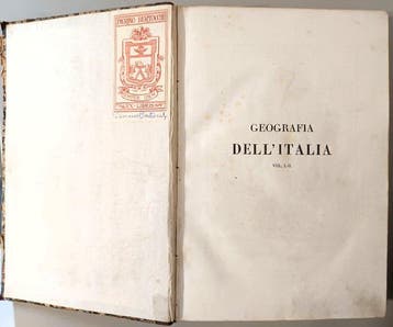 Società di uomini Dotti - Geografia dellItalia con discorsi