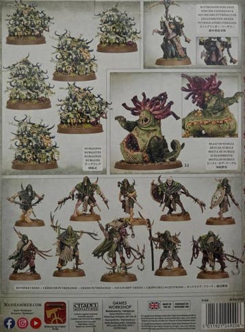 Maggotkin of Nurgle Bubonic Cell Spearhead (Warhammer Age of, Hobby en Vrije tijd, Ophalen of Verzenden, Nieuw