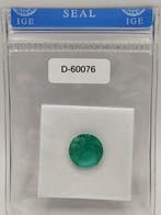 1 pcs Groen Smaragd - 3.84 ct - Instituto Gemólogico Español, Nieuw