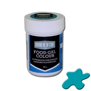 BrandNewCake Kleurstof Gel Turquoise 35g, Verzenden, Nieuw