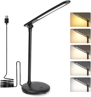 Bureaulamp - Tafellamp - Tafellamp slaapkamer - Dimbaar - Zw, Huis en Inrichting, Verzenden, Zo goed als nieuw